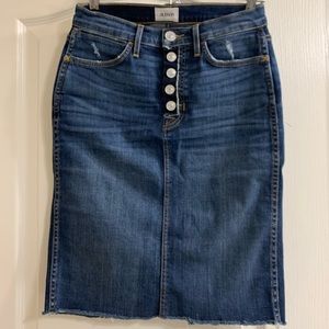Hudson Remi Hi Rise Pencil Skirt